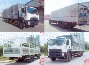 FVM34TE4 (6X2) / Isuzu 15 Tấn Ngắn